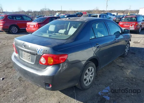 2010 Toyota Corolla Le from USA, damaged, VIN 1NXBU4EE3AZ384824